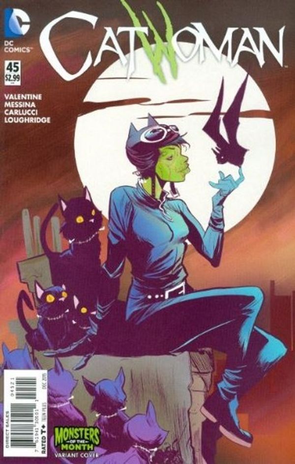 Catwoman #45 (Monsters  Variant Cover)