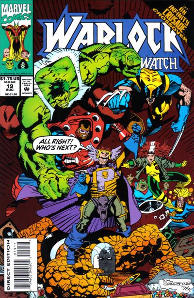Warlock and the Infinity Watch #19 Comic