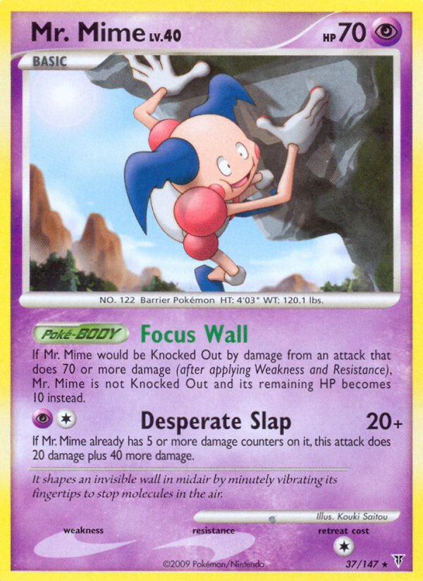 Mr. Mime (37/147) - Supreme Victors Pokémon Card