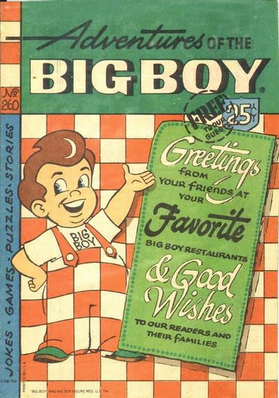 Adventures of Big Boy #260 Comic