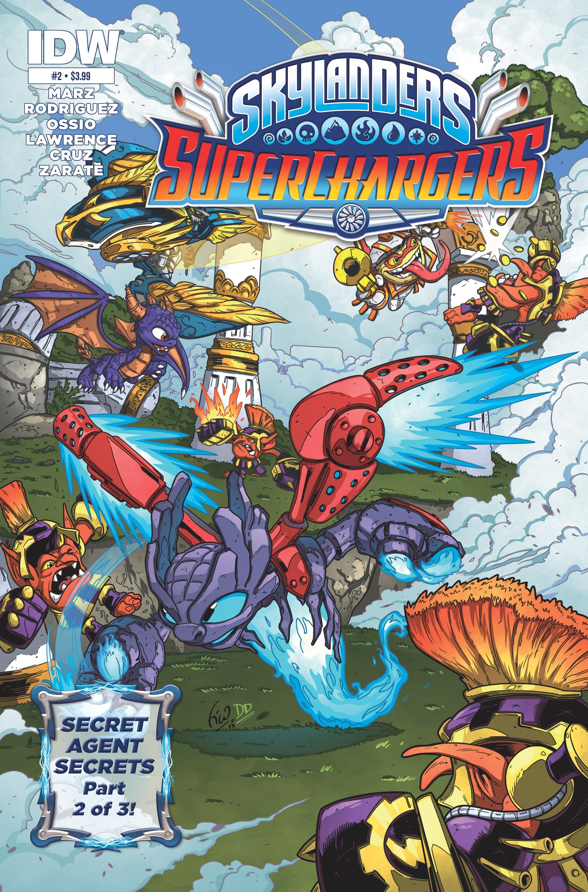 Skylanders Superchargers #2 Comic