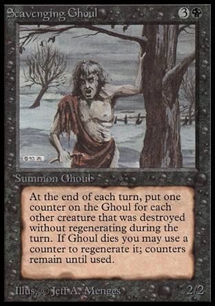 Scavenging Ghoul (Beta) Trading Card