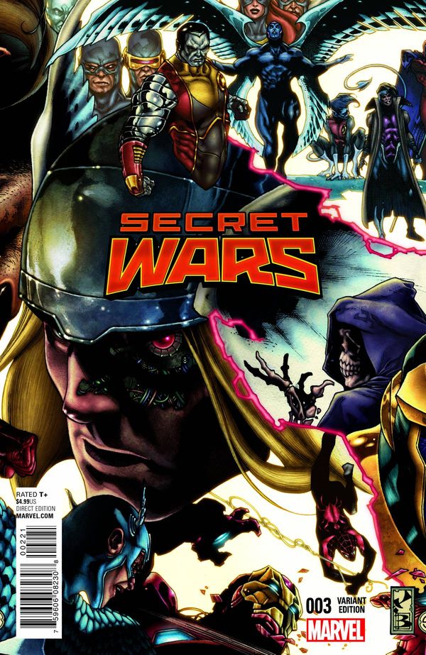 Secret Wars #3 (Bianchi Connecting Variant)