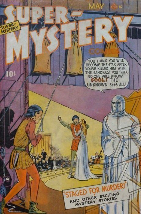Super-Mystery Comics #v8#5 Comic