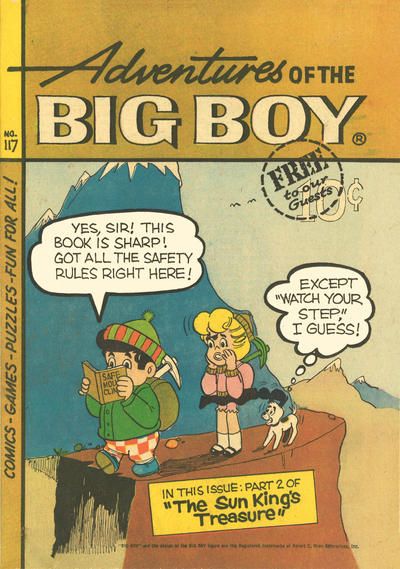 Adventures of Big Boy #117 [West] Comic