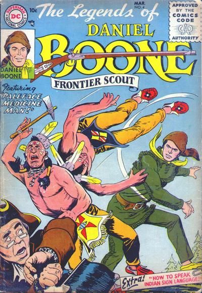 Legends of Daniel Boone, The #4 Comic