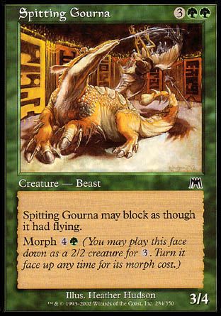 Spitting Gourna (Onslaught) Trading Card