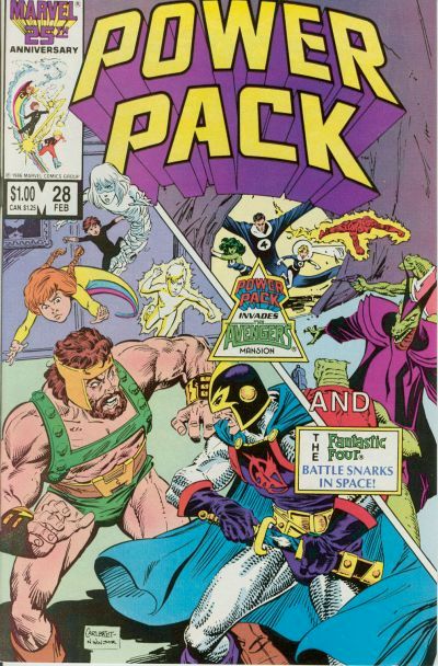 Power Pack #28 Comic