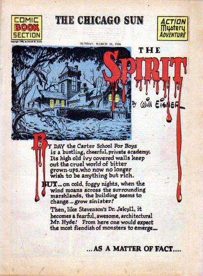 Spirit Section #3/31/1946 Comic