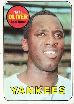Nate Oliver 1969 Topps #354 Sports Card