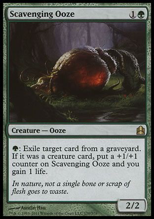 Scavenging Ooze (MTG Commander) Trading Card