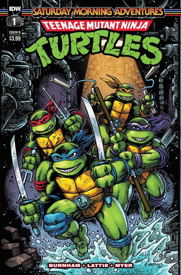 Teenage Mutant Ninja Turtles: Saturday Morning Adventures #1 (Cvr B ...