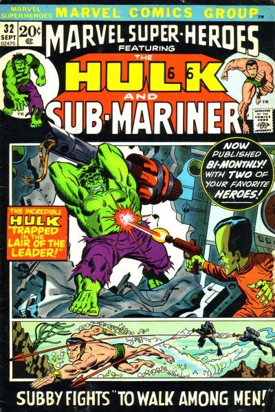 Marvel Super-Heroes #32 Comic