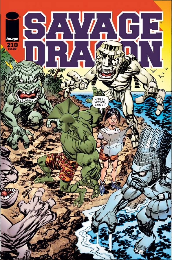 Savage Dragon #210 Comic
