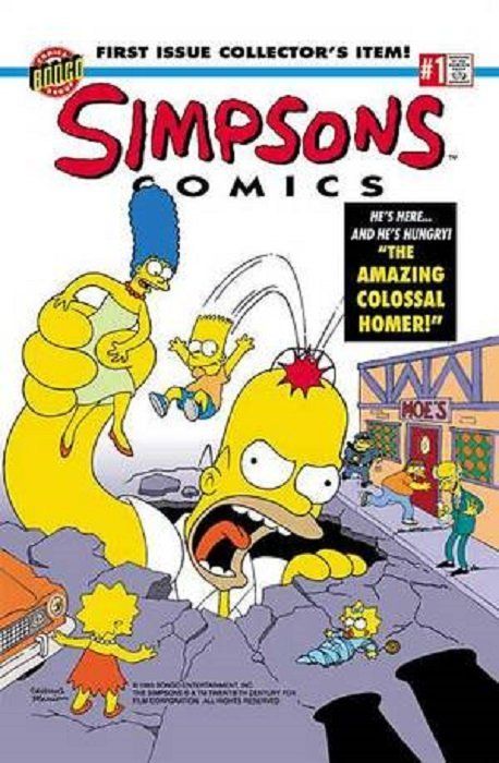 Simpsons: Mini Keychain Comic #1 Comic