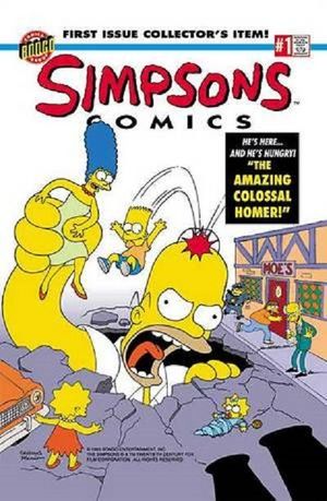 Simpsons: Mini Keychain Comic #1