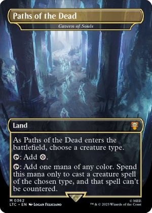 Cavern of Souls (Paths of the Dead) (The Lord of the Rings Commander Decks)