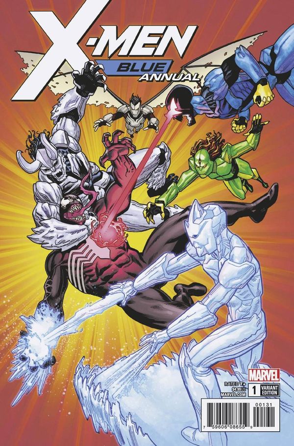 X-men Blue Annual #1 (Poison X Variant Leg)