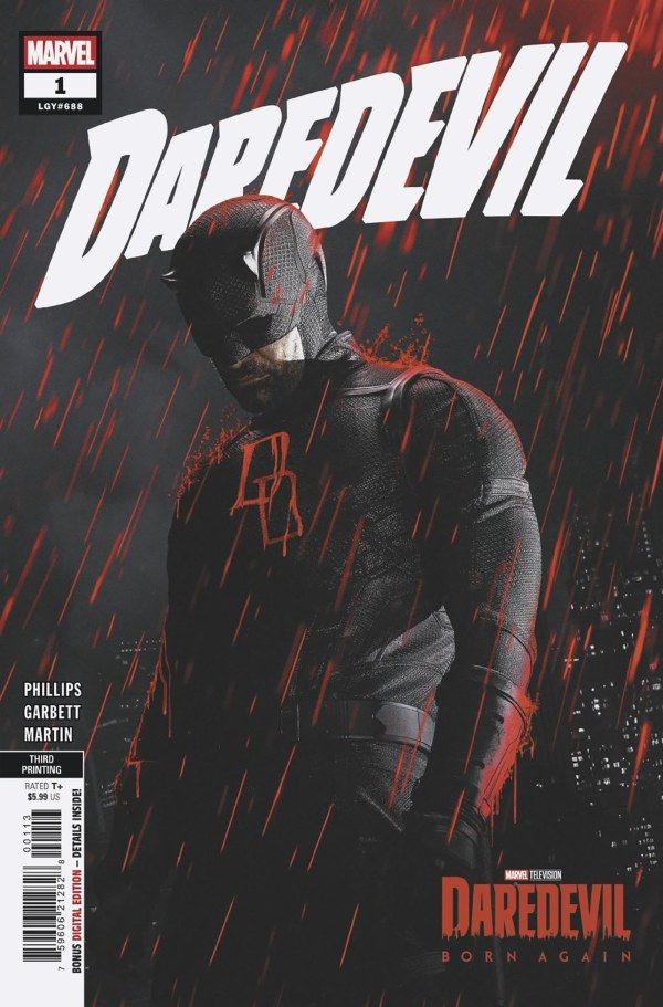 Daredevil #1 (3rd Printing Marvel Television Variant) Comic