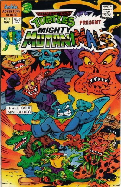 Mighty Mutanimals #1 Comic