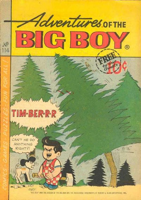 Adventures of Big Boy #114 [West]