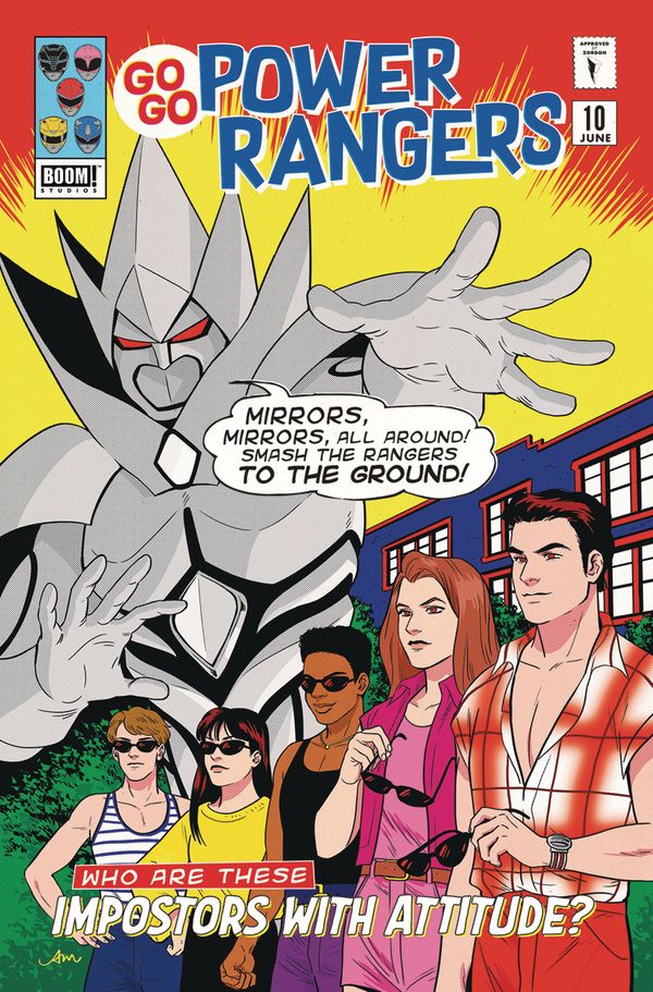 Saban's Go Go Power Rangers #10 (Subscription Mok Variant Sg)