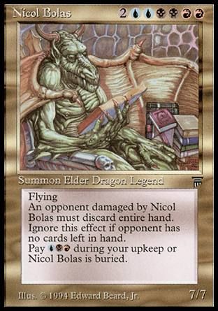 Nicol Bolas (Legends) Trading Card