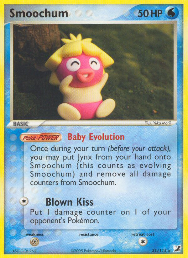 Smoochum (31/115) - Unseen Forces Pokémon Card