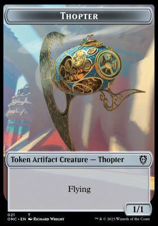 Thopter (Phyrexia: All Will Be One Commander Decks) Trading Card