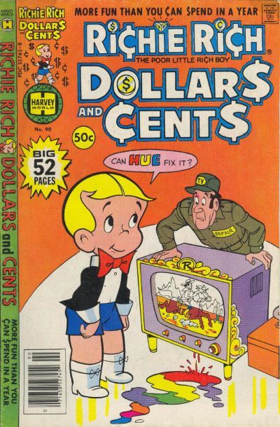 Richie Rich Dollars and Cents #90 Comic