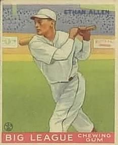Ethan Allen 1933 Goudey (R319) #46 Sports Card