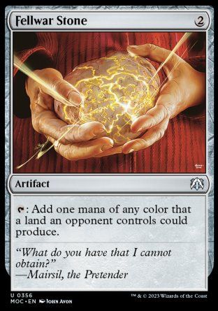 Fellwar Stone (March of the Machine Commander Decks) Trading Card