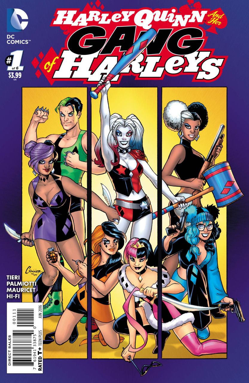 Harley Quinn and her Gang of Harleys Comic