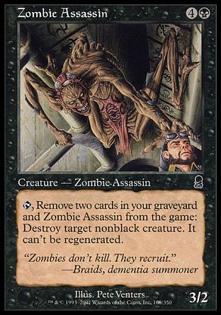 Zombie Assassin (Odyssey) Trading Card