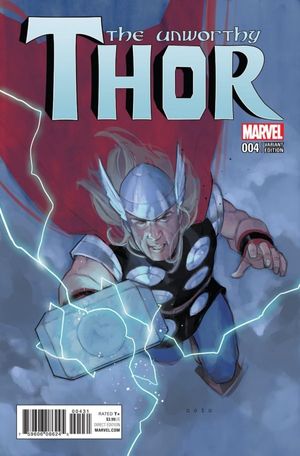 The Unworthy Thor #4 (Noto Variant)