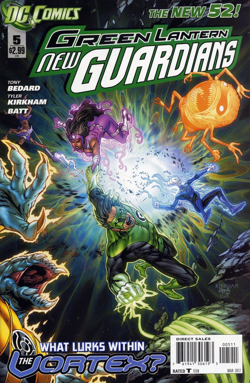Green Lantern: New Guardians #5 Comic