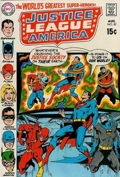 Justice League of America #82 Comic