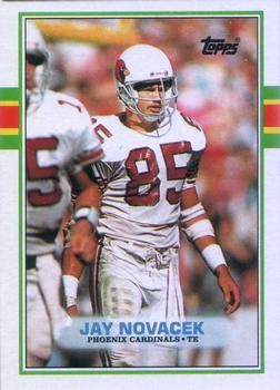 Jay Novacek 1989 Topps #282 Sports Card
