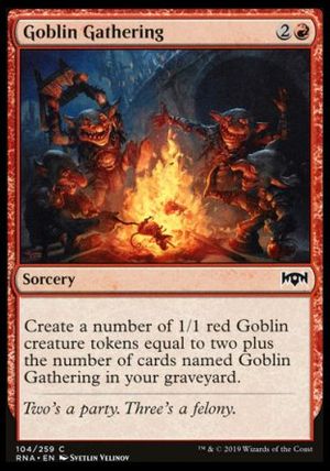 Goblin Gathering (Ravnica Allegiance)