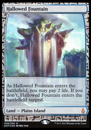 Hallowed Fountain (Zendikar Expeditions) Trading Card