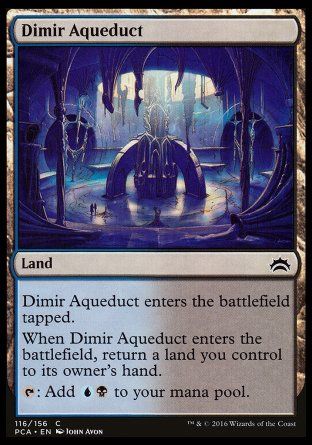 Dimir Aqueduct (Planechase Anthology decks) Trading Card