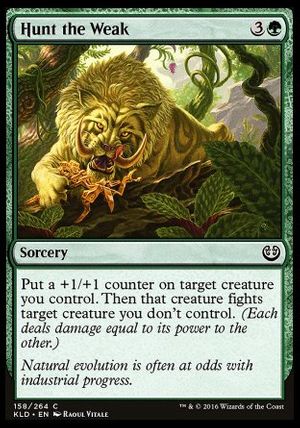 Hunt the Weak (Kaladesh)