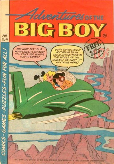 Adventures of Big Boy #154 [West] Comic