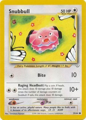 Snubbull (55/64) - Neo Revelation (Unlimited)