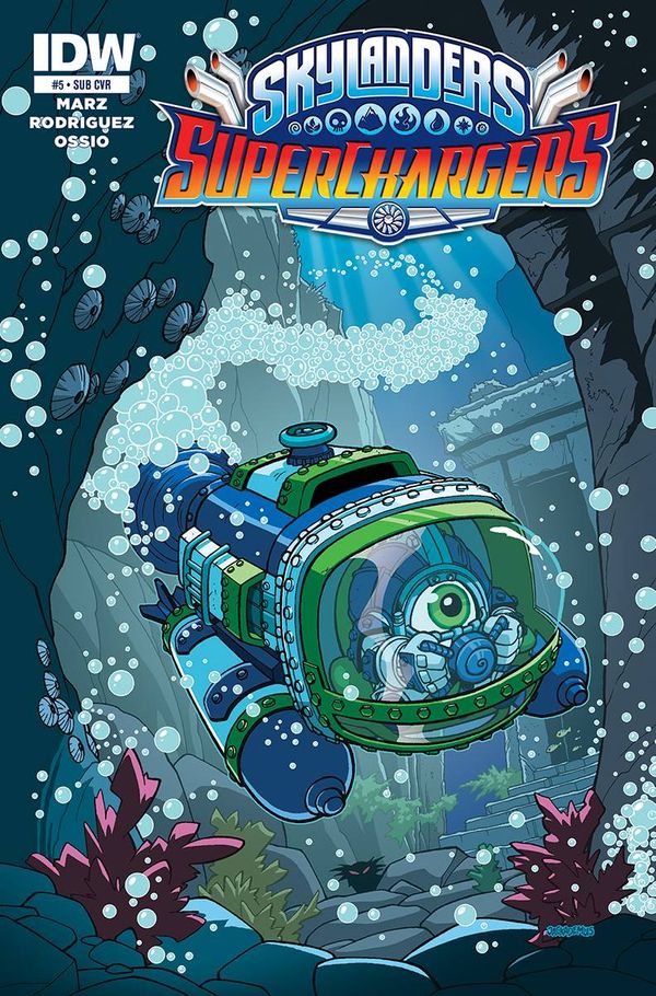 Skylanders Superchargers #5 (Subscription Variant)