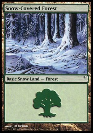 Snow-Covered Forest (Coldsnap)