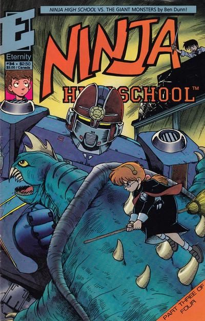 Ninja High School #34 Comic
