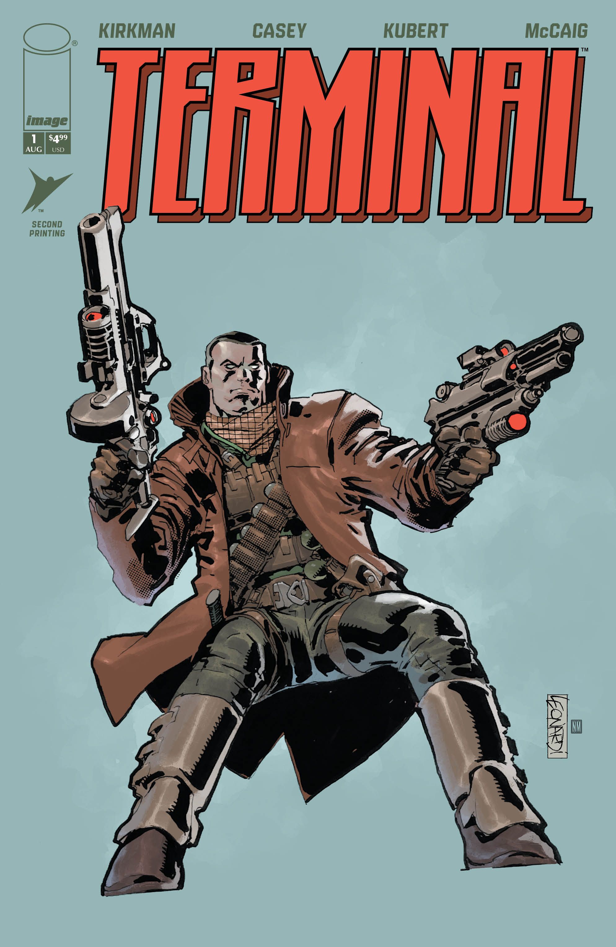 Terminal #1 (2nd Ptg Cvr A Rick Leonardi & Neeraj Menon) Comic