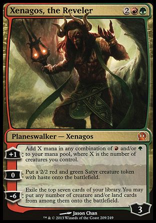 Xenagos, the Reveler (Theros) Trading Card