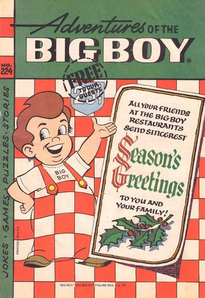 Adventures of Big Boy #224 Comic